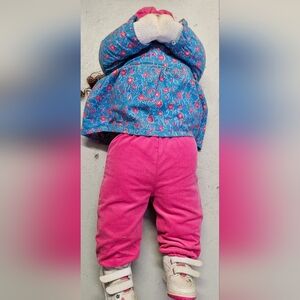 Vtg Time Out Little Girl 28" Corner‎ Doll Hide & Seek No Face Cottagecore